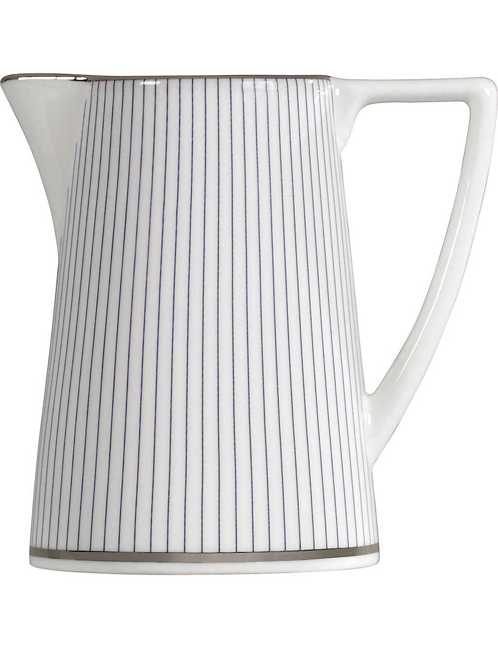 JASPER CONRAN @ WEDGWOOD ピンストライプ ボーンチャイナ クリーマー 200ml Pinstripe bone-china creamer 200ml