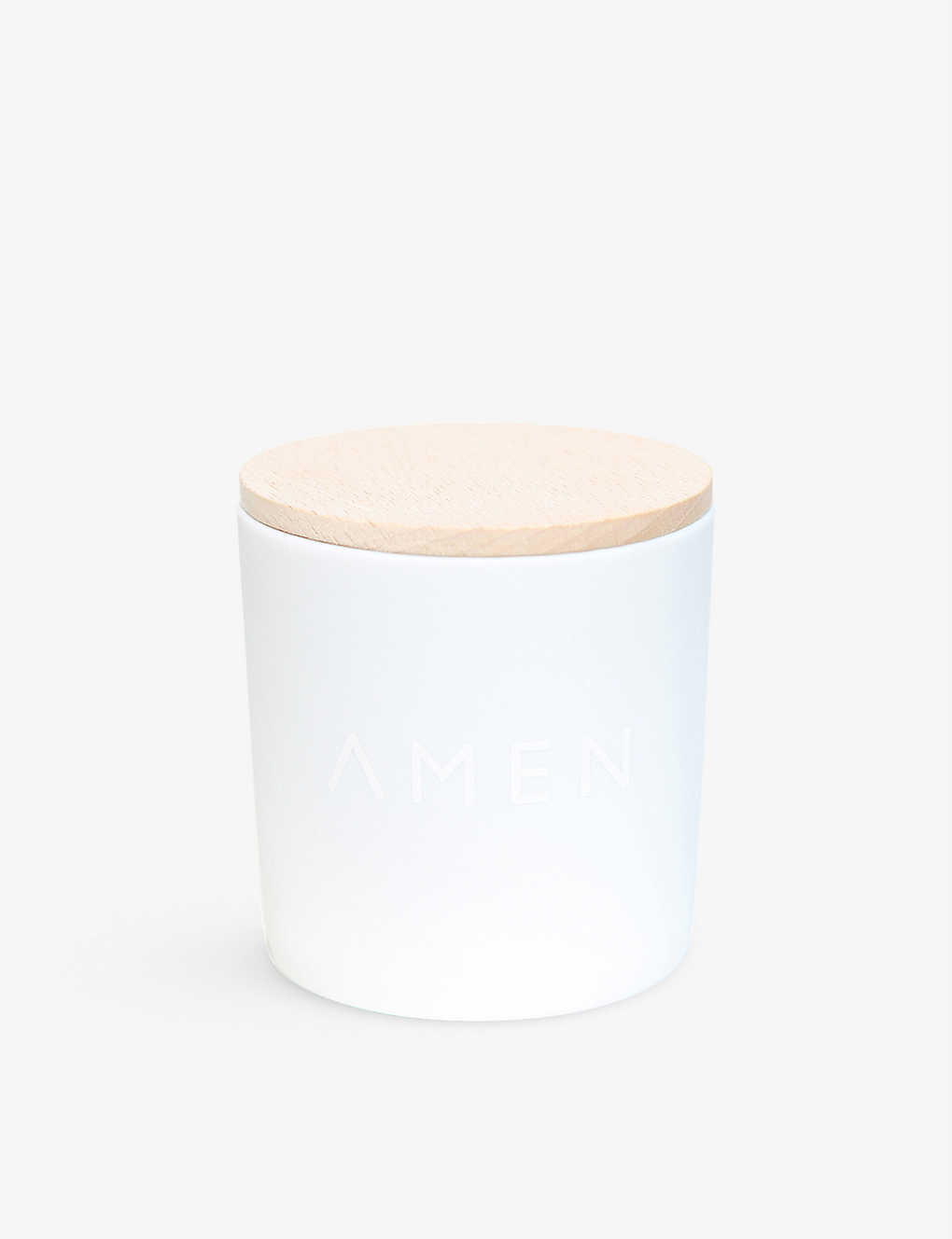 AMEN チャクラ 07 ラベンダ 木蝋 香り付きキャンドル 200g Chakra 07 Lavanda vegetable-wax scented candle 200g