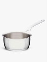 ALESSI ポッツ&パンズ ステンレススチールソースパン Pots&Pans stainless steel saucepan SILVER