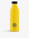 24 BOTTLES アーバンボトル ロゴプリント ステンレススチール ウォーターボトル 500ml Urban Bottle logo-print stainless-steel water bottle 500ml