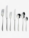 ARTHUR PRICE ウィロー ステンレススチール 58個 カトラリーセット Willow stainless steel 58 piece cutlery...