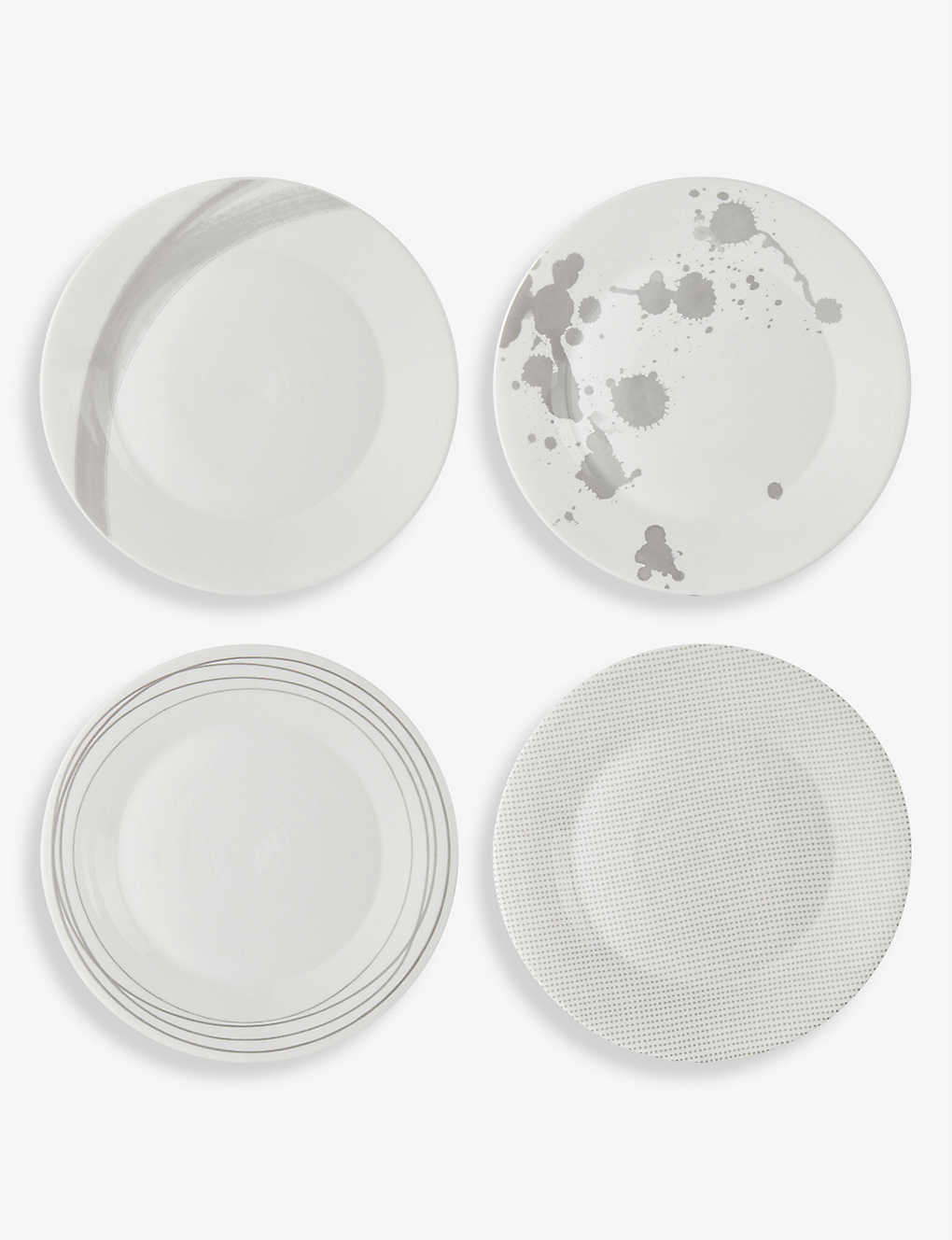 ROYAL DOULTON パシフィック アソ―テッド 器プレート 4個セット Pacific assorted porcelain plates set of four