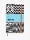 MOLESKINE モレスキン×ミッソーニ グラフィックプリント ルールドノート 21×13cm Moleskine x Missoni graphic-print ruled notebook 2..