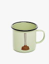SELETTI セレッティー ウェアーズ トイレットペーパー エナメル プランジャー マグ Seletti Wears Toiletpaper enamel plunger mug(3)