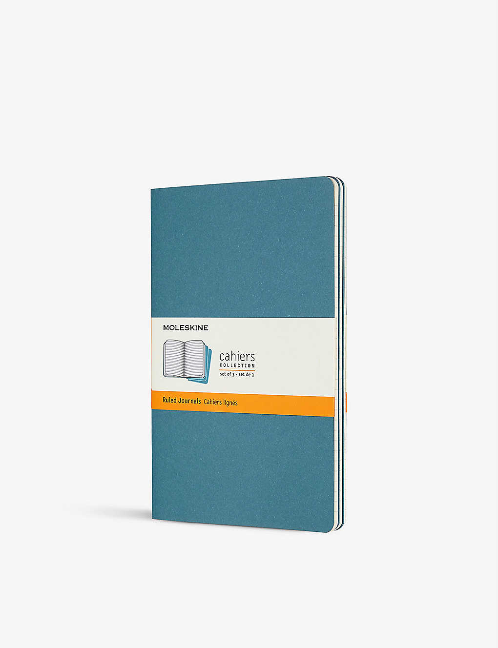 MOLESKINE カイエ ルールド ジャーナルズ 3セット Cahier ruled journals set of three Brisk Blue