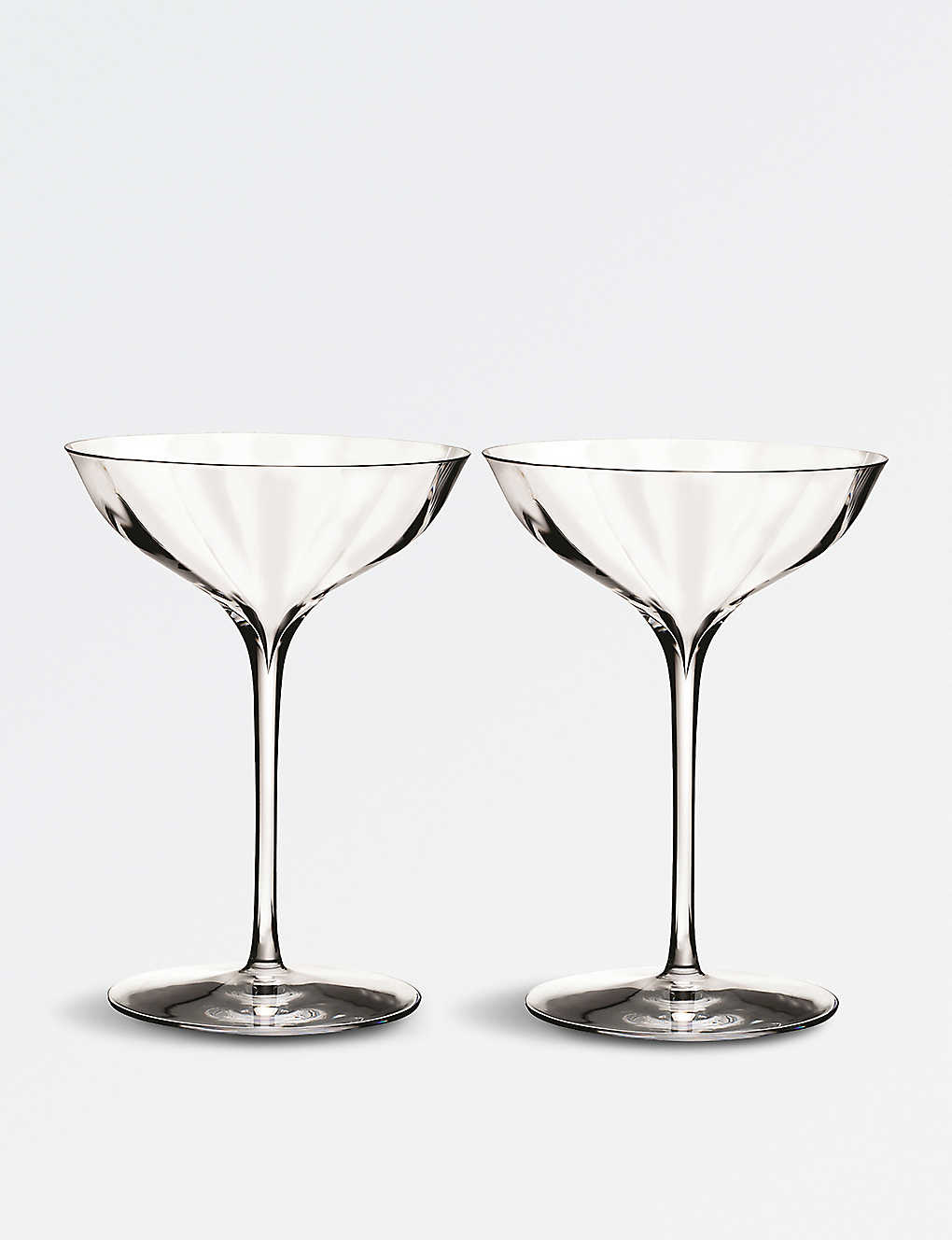 WATERFORD エレガンス オプティック ベル クープ シャンパングラス 2個セット Elegance Optic Belle Coupe champagne glasses set of two