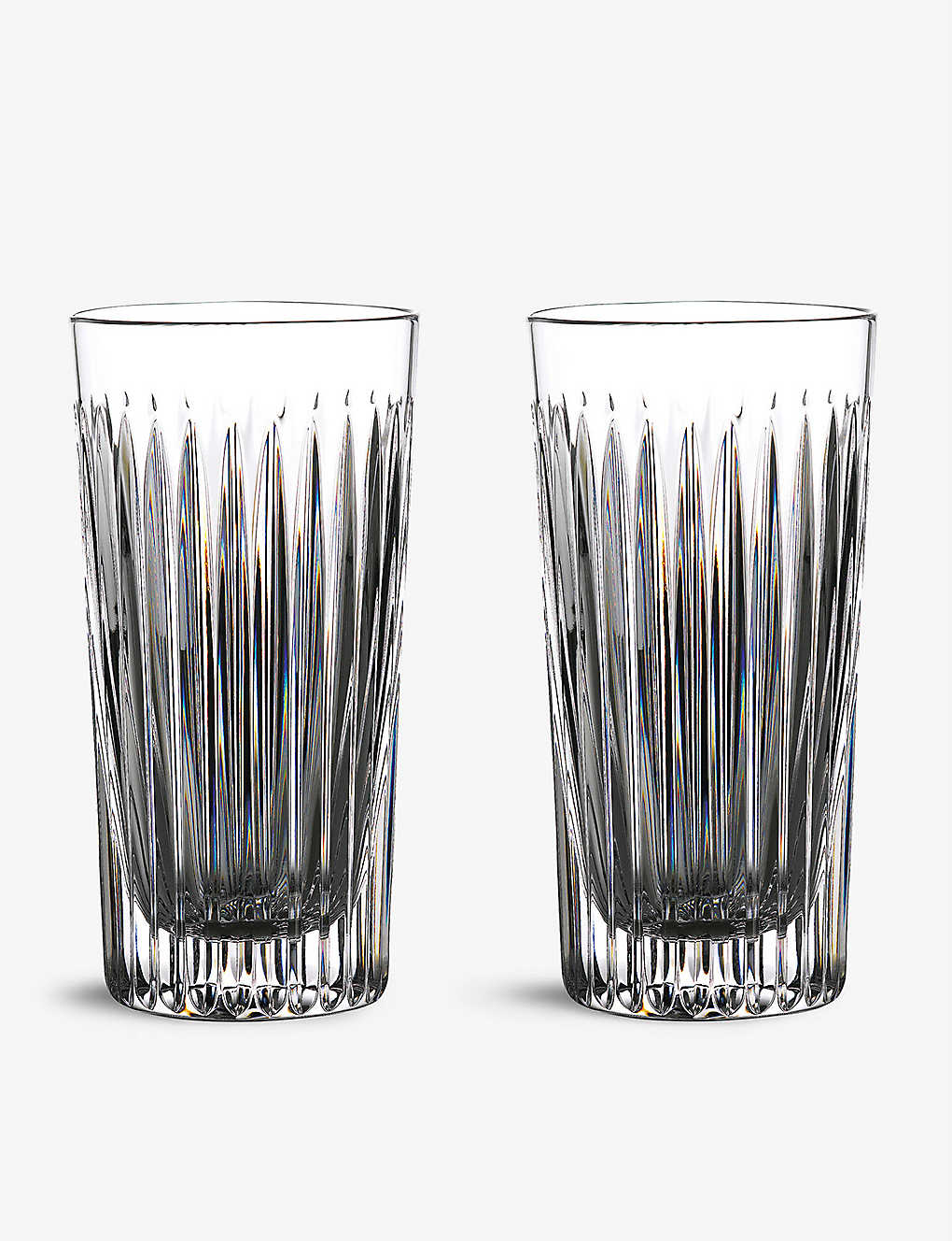 WATERFORD ジン ジャーニーズ アラス クリスタルグラス ハイボールタンブラー 2個セット Gin Journeys Aras crystal-glass HiBall tumblers set of two