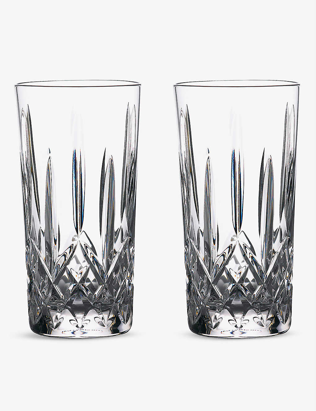 WATERFORD ジン ジャーニー リズモー クリスタル ハイボールグラス 2個セット Gin Journey Lismore crystal HiBall glasses set of two