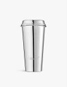 CHRISTOFLE オブジェ ミロワール シルバープレート コーヒーカップ 400ml Objets Miroir silver-plated coffee ...