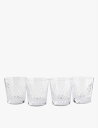 SOHO HOME バーウェル ダイヤモンドカット クリスタルタンブラー 4個セット Barwell diamond-cut crystal tumblers ...
