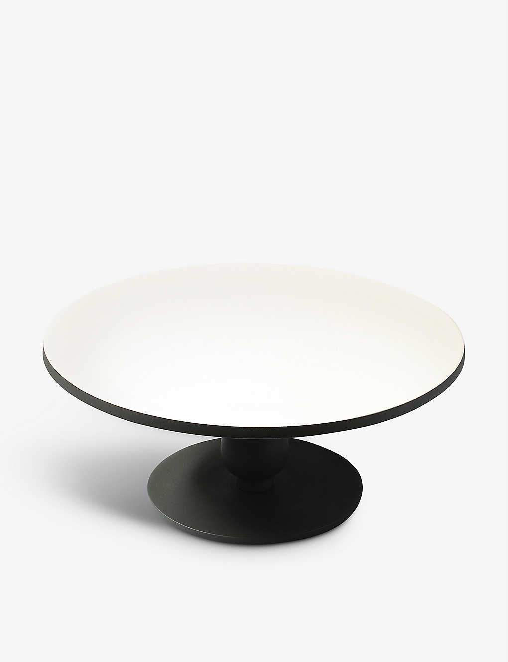 BE HOME RgXg A~jE&Gi P[LX^h 30.5cm Contrast aluminium and enamel cake stand 30.5cm