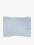 THE WHITE COMPANY  ԥ󥹥ȥ饤 åե  ֥ͥ ԥ 5075cm Kara pinstripe oxford standard linen-blend pillowcase 50cm x 75cm WHITE/BLUE