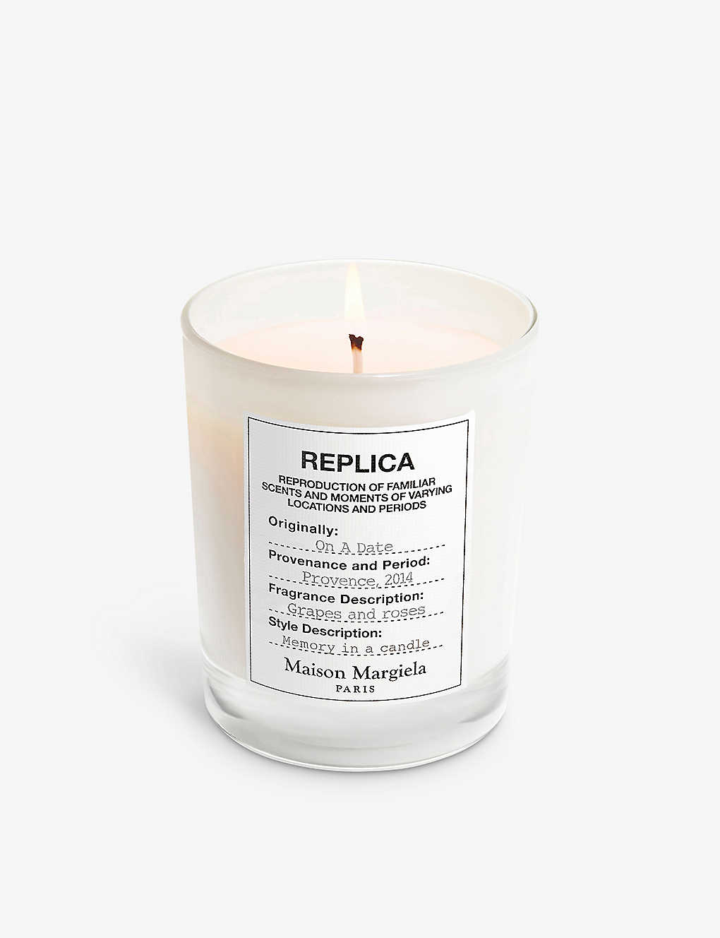 メゾン マルジェラ キャンドル MAISON MARGIELA レプリカ オン ア デート センテッドキャンドル 165g Replica On A Date scented candle 165g