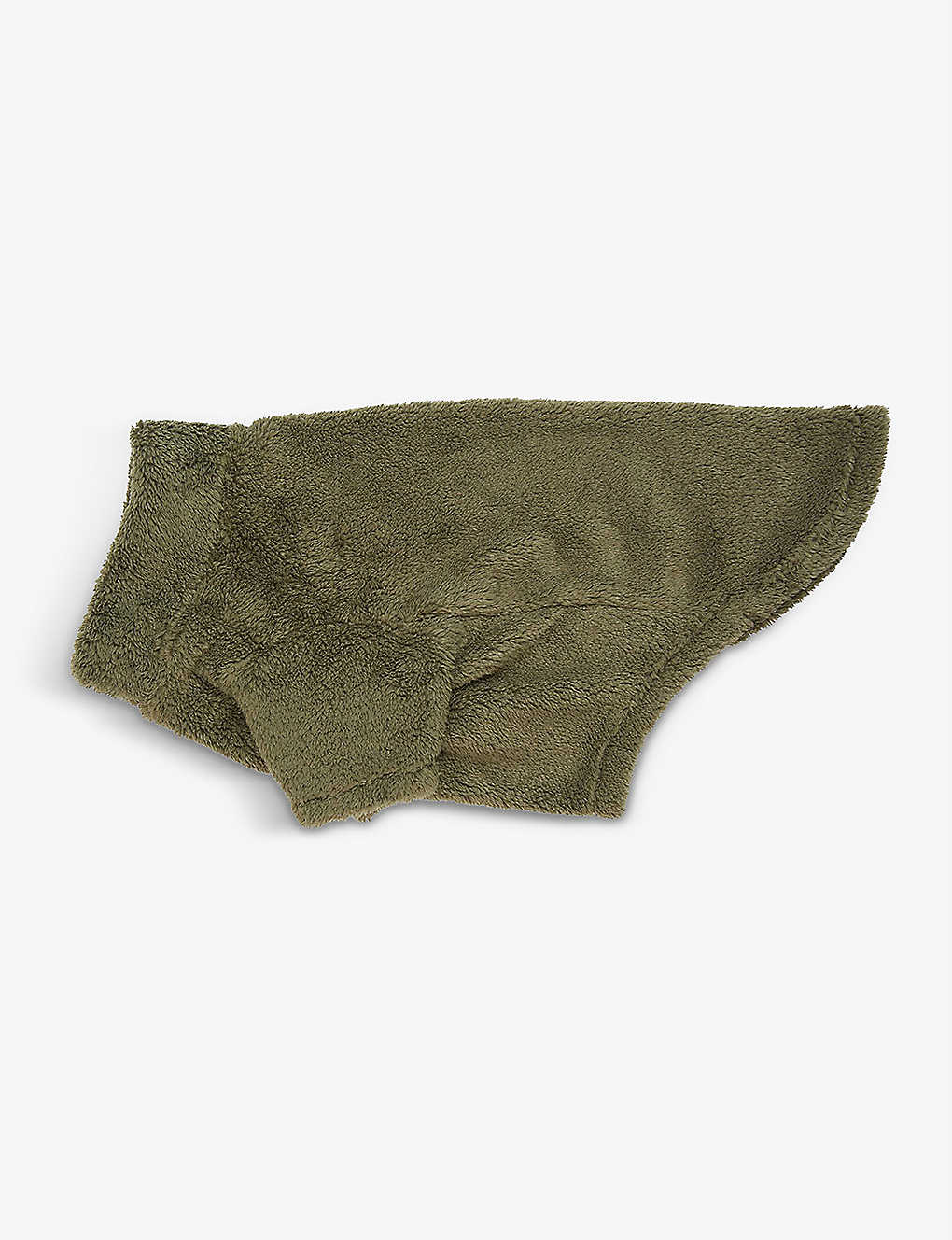 BARBOUR ブランドタブ テディーテクスチャー スモール ウーブン ドッグジャンパー Brand-tab teddy-texture small woven dog jumper OLIVE