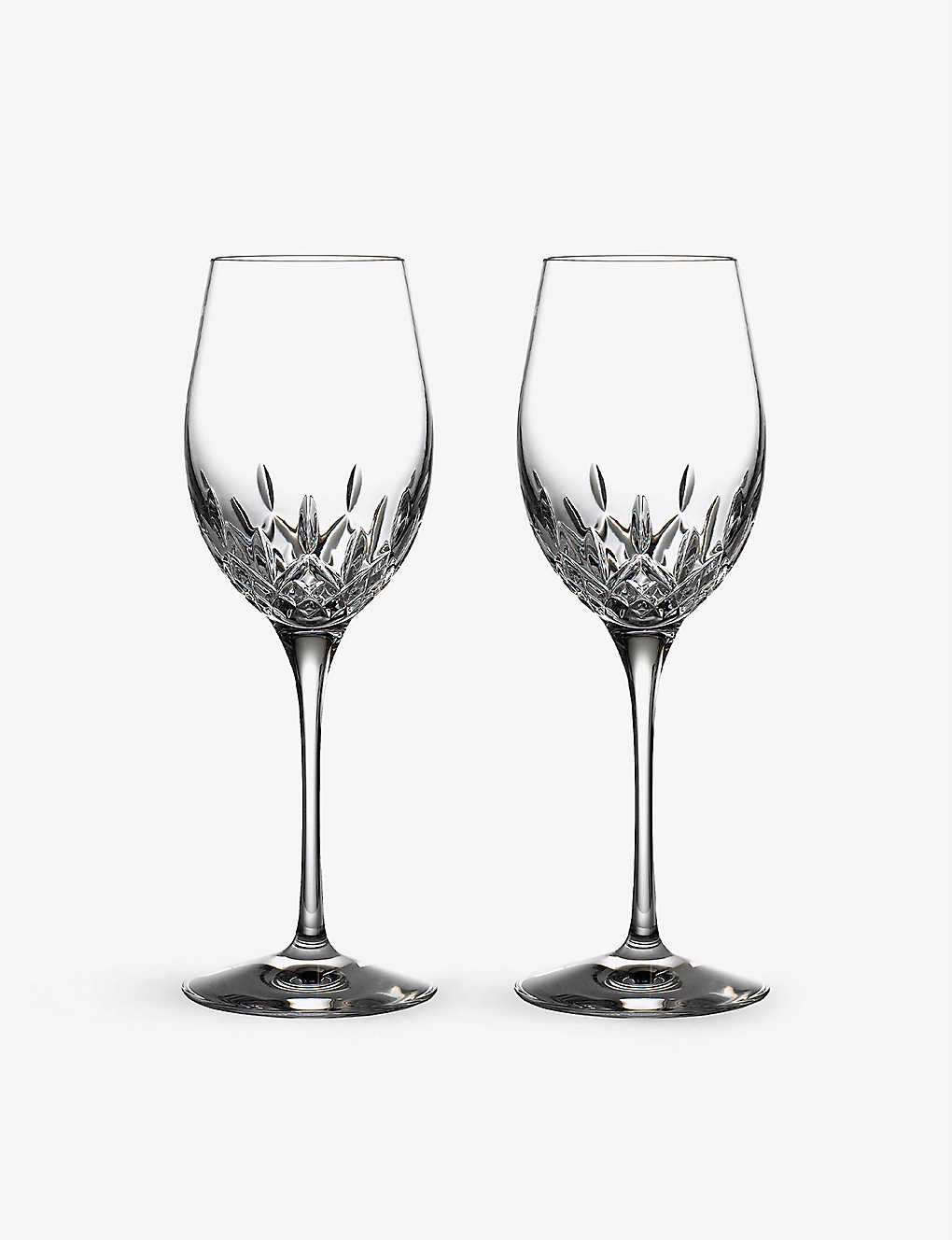 WATERFORD リズモー エッセンス クリスタル ホワイトワイングラス 2個セット Lismore Essence crystal white wine glasses set of two