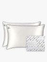 SLIP クイーン ジャスト マリード シルク ピローケースセット Queen Just Married silk pillowcase set Just Married