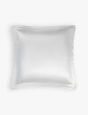 THE WHITE COMPANY オードリー スタンダード シルク オックスフォード ピローケース 50×75cm Audley standard silk Oxford pillowcase 50cm x 75cm Chalk