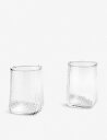 HAY テラ ヴォーティヴ ガラス ティーライトホルダー 2個セット Tela Votive glass tealight holders set of two