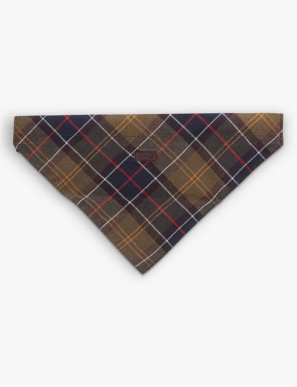 BARBOUR タータン コットン ドッグバンダナ Tartan cotton dog bandana Classic Tartan