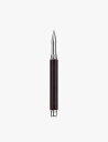 CARAN DACHE ヴァリウス エボニー シルバープレート ブラス&ロジウム ローラーペン Varius Ebony silver-plated brass and rhodium roller pen BLACK/SILVER