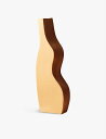 MIYELLE Bini J[uh Z~bNx[X 33cm Bini curved ceramic vase 33cm MUSTARD