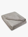 THE WHITE COMPANY ブロンプトン ベルベット スーパーキング キルトカバー Brompton velvet super king quilt cover SILVER GREY