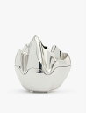 PUBLISHED BY AuXgNg VFCv N[v[g ^ ICo[i[ Abstract-shape chrome-plated metal oil burner SILVER