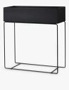 FERM LIVING パウダーコート ハイ フレームスチール プラントボックス 60cm Powdered-coated high frame steel p...