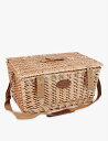 LES JARDINS DE LA COMTESSE Concorde 6人用 ウィッカー ピクニックバスケットセット 50cm Concorde six-person wicker picnic basket set 50cm