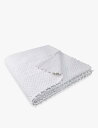 THE WHITE COMPANY ブリタニー シングル コットンキルト Brittany single cotton quilt WHITE/GREY