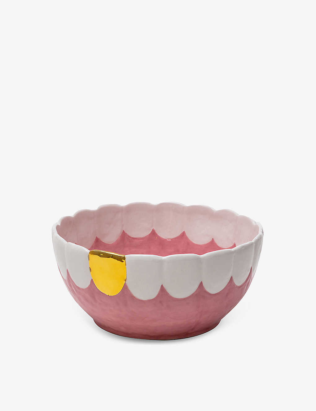 SELETTI gD[V[ t[eB[ h}Cg T_{E 13cm Toothy frootie dolomite salad bowl 13cm