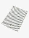 TEKLA ストライプ オーガニックコットン バスマット 70×50cm Striped organic-cotton bath mat 70cm x 50cm GREEN(3)