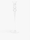 THE WHITE COMPANY ラージ ガラス ディナー キャンドルホルダー 36cm Large glass dinner candle holder 3...