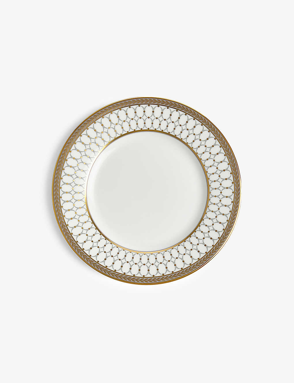 WEDGWOOD lTXS[h {[`Ci v[g 15cm Renaissance Gold bone china plate 15cm