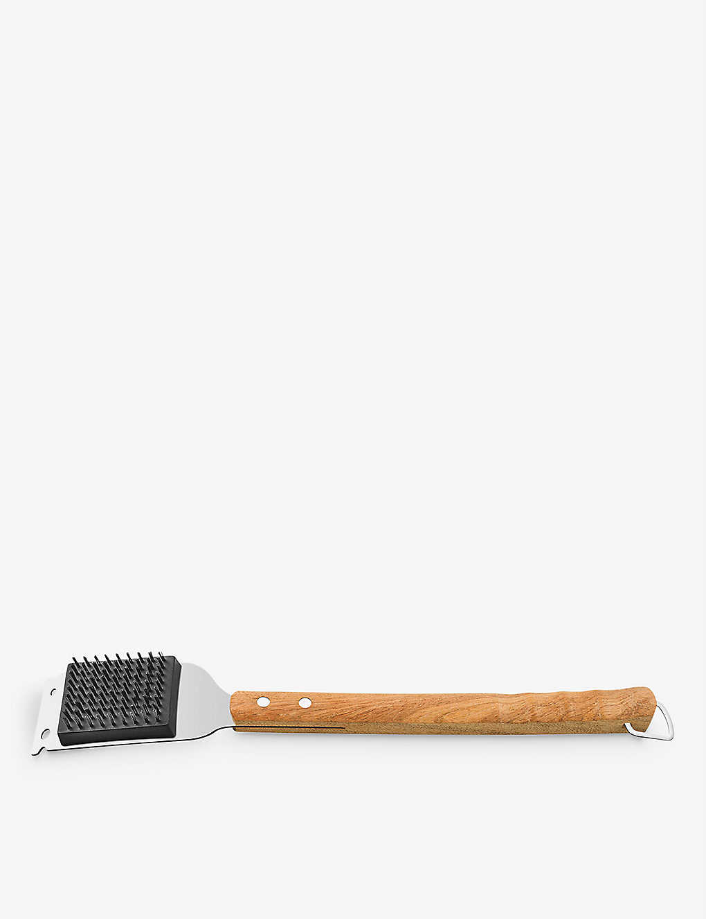 TRAMONTINA `XR XeXX`[&Ebh OuV 44cm Churrasco stainless-steel and wood grill brush 44cm