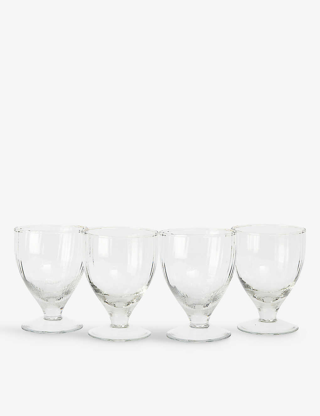 THE WHITE COMPANY Moreton ワイングラス 4個セット Moreton wine glasses set of four CLEAR