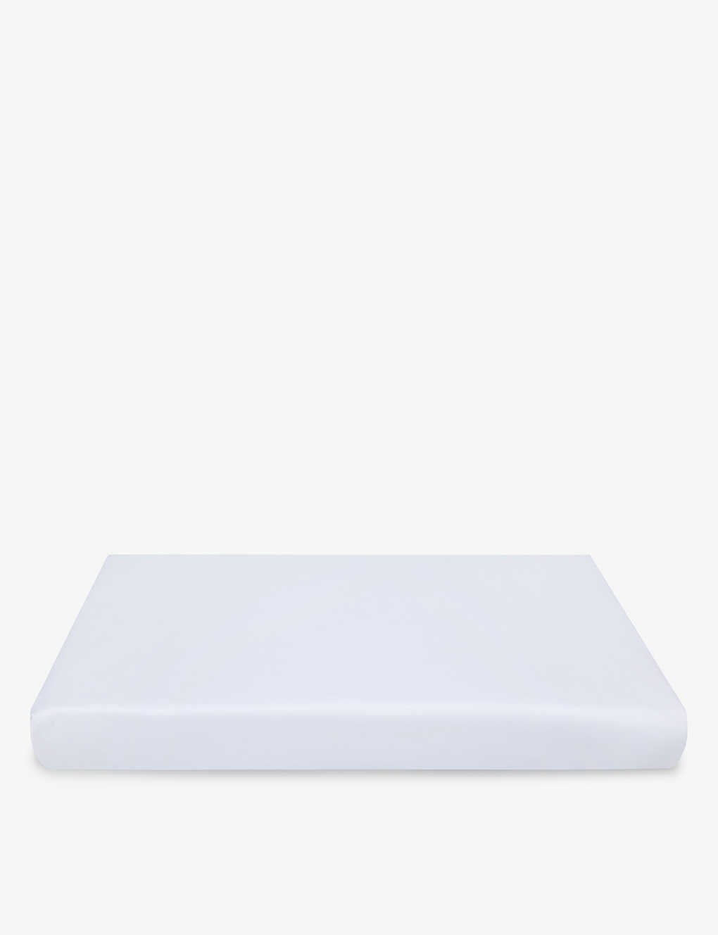 THE WHITE COMPANY サテンコットン シングル フィテッドシーツ Sateen cotton single fitted sheet WHITE