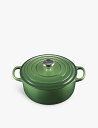 LE CREUSET シグネチャー キャストアイアン キャセロールディッシュ 20cm Signature cast-iron casserole dish 20cm BAMBOO GREEN