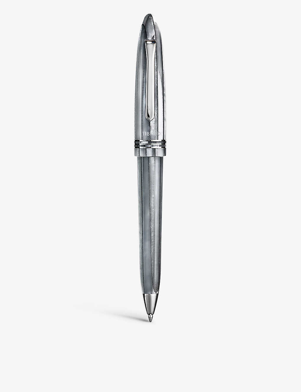 TIBALDI ボラボラ マーブルエフェクト レジン ボールペン Bora Bora marble-effect resin ballpoint pen Pearl Mist