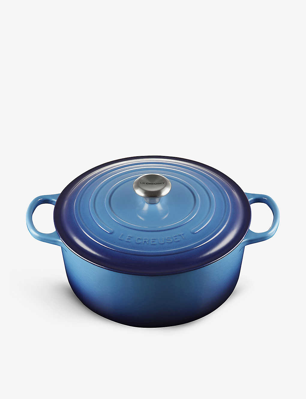 楽天Global HomesLE CREUSET ラウンド キャストアイアン キャセロールディッシュ 6.7L Round cast iron casserole dish 6.7L AZURE BLUE