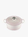 LE CREUSET ラウンド キャストアイアン キャセロールディッシュ 4.2L Round cast iron casserole dish 4.2L SHELL PINK