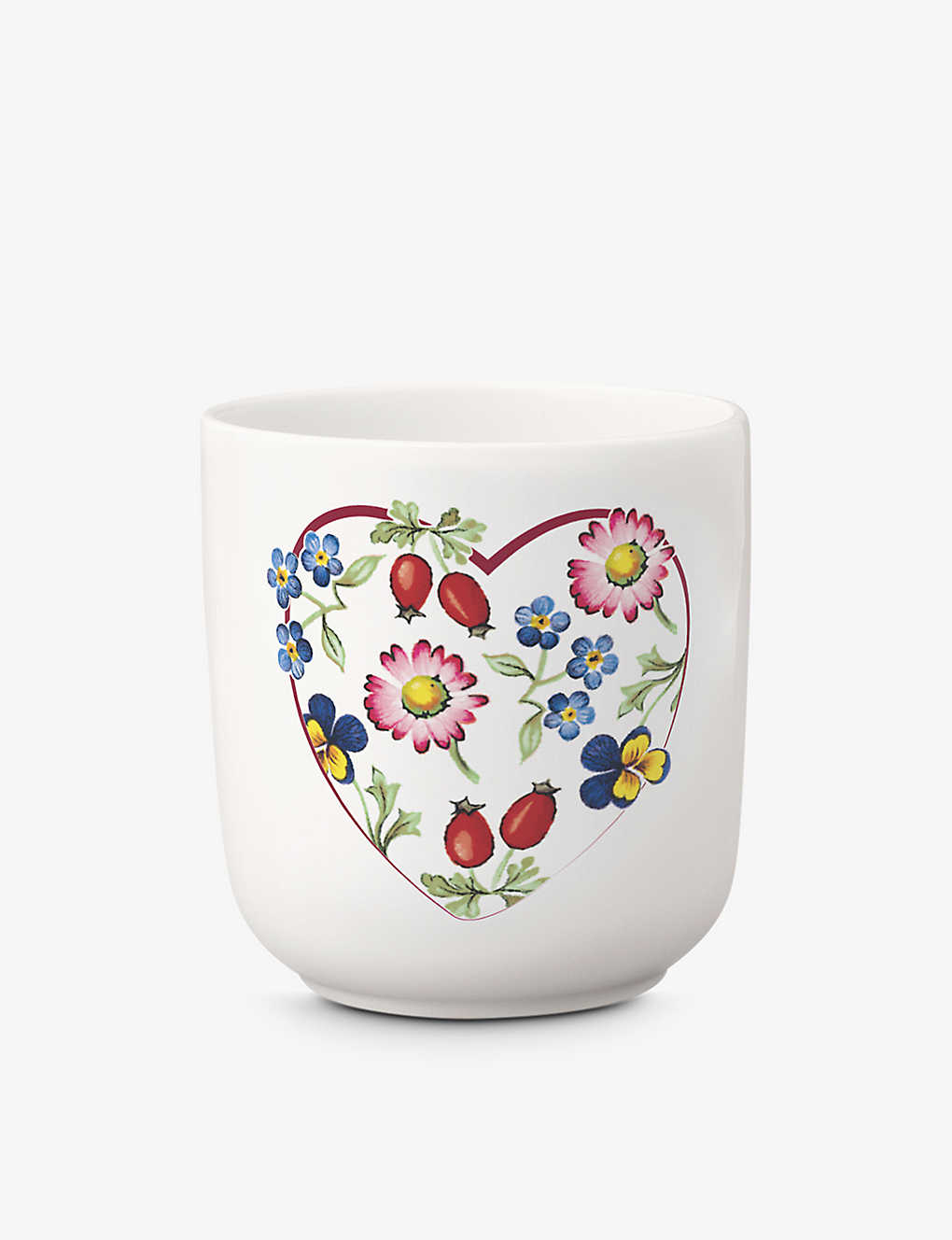 VILLEROY & BOCH プチ フルール グラフィックモチーフ ポーセリンマグ 8.5cm Petite Fleur graphic-motif porcelain mug 8.5cm