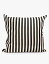 A WORLD OF CRAFT BY AFROART Donia ȥ饤 åȥ å󥫥С 5050cm Donia striped cotton cushion cover 50cm x 50cm BLACK/ WHITE