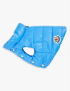 MONCLER モンクレール×ポルドー ドッグクチュール ブランドバッジ ウーブンドッグコート Moncler x Poldo Dog Couture brand-badge woven dog coat BRIGHT BLUE