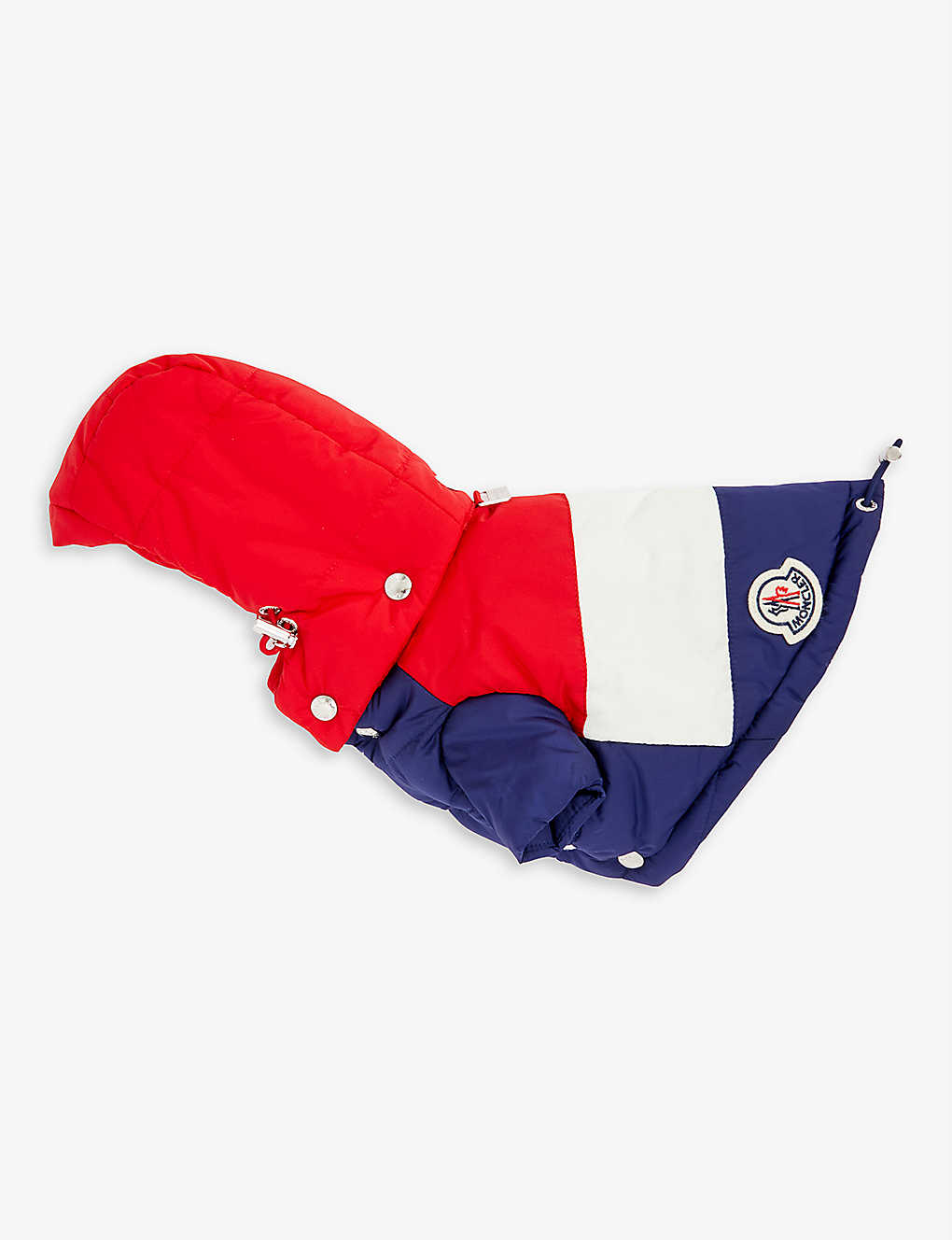 MONCLER 󥯥졼ߥݥɡ ɥå塼 ֥ɥХå  ɥå Moncler x Poldo Dog Couture brand-badge shell dog coat DARK BLUE