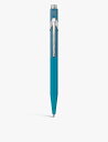 CARAN DACHE カランダッシュ×ポールスミス 849 リミテッドエディション アルミボールペン Caran d'Ache x Paul Smith 849 limited-edition aluminium ballpoint pen Cyan/ Steel