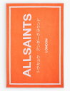 ALLSAINTS アンダーグラウンド ロゴエンブロイダード コットン ビーチタオル 150×100cm Underground logo-embroidered cotton beach towel 150cm x 100cm FLURO ORANGE/W