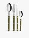 SABRE Bistrot ステンレスカトラリー 24 個セット Bistrot stainless-steel cutlery set of 24 NUDE ...