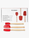 LE CREUSET クラフトシリコン調理器具3点セット Craft 3-piece silicone utensil set BLACK