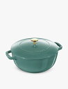 STAUB ホーローコート鋳鉄フレンチオーブン蓋付 30.8cm Enamel-coated cast-iron French oven with lid 30...
